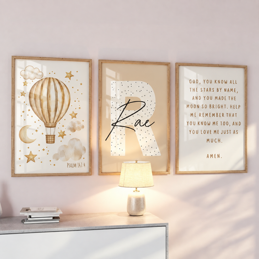He Knows My Name - SET OF 3