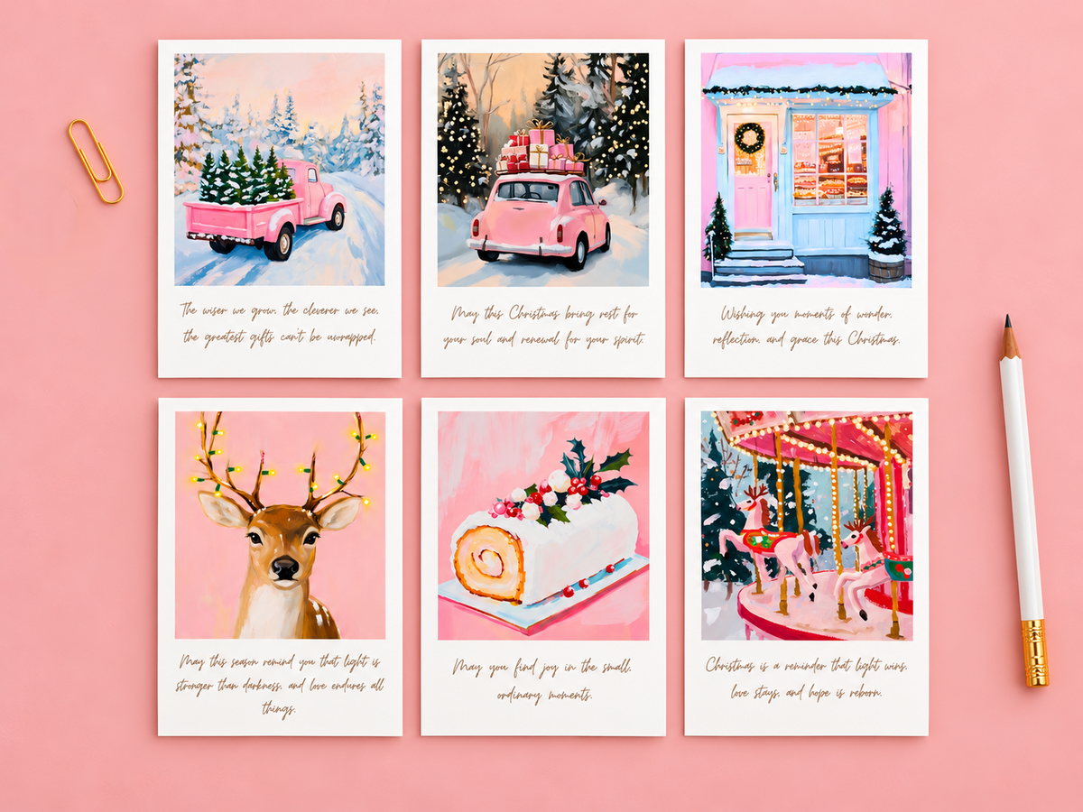 Christmas Whimsy Set of 6