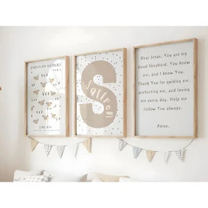Boho Nursery wall art