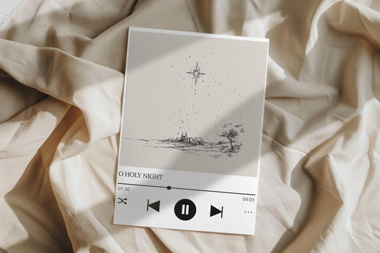 Ultimate Christmas Songs Playlist Cards | Festive Music Gift | Holiday Greeting Cards | Unique Xmas Party Favourites