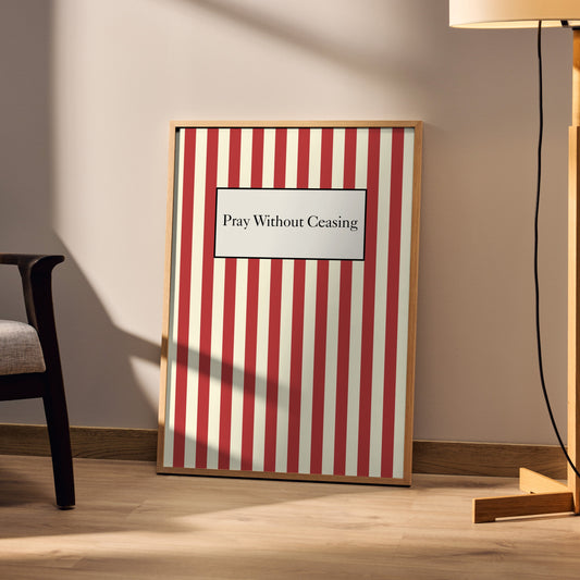 Pray without ceasing