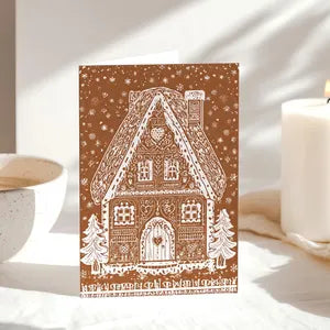 Unique Whimsical christmas card