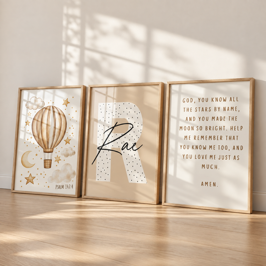 He Knows My Name - SET OF 3