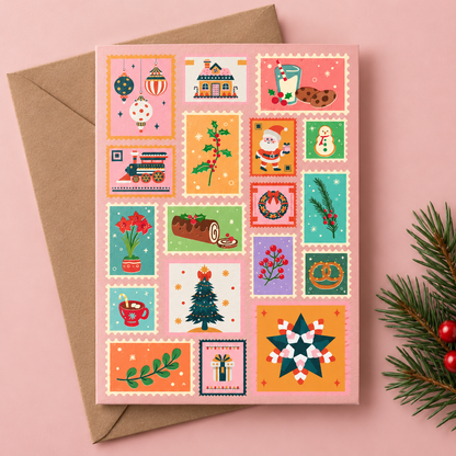 Festive greetings Set of 6