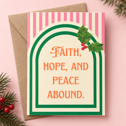 Festive greetings Set of 6