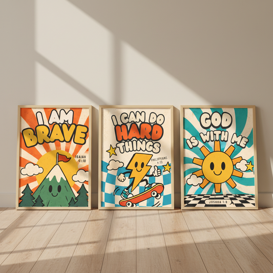 Brave With God – SET OF 3
