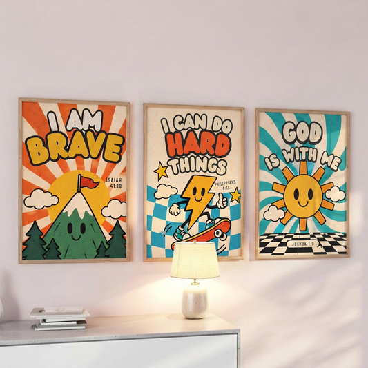 Brave With God – SET OF 3