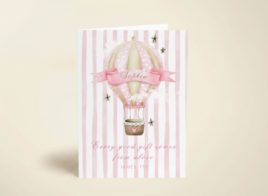 Hot Air Balloon New Baby