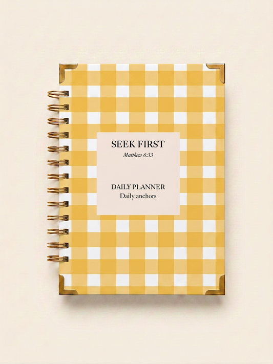 Seek First - Gingham