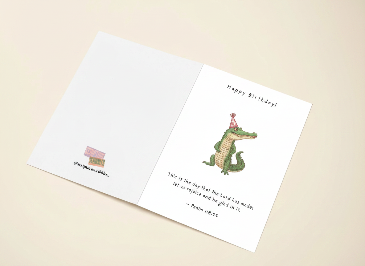 Birthday Croc