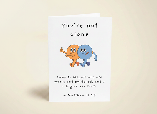 Not alone