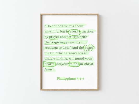 Philippians 4: 6-7