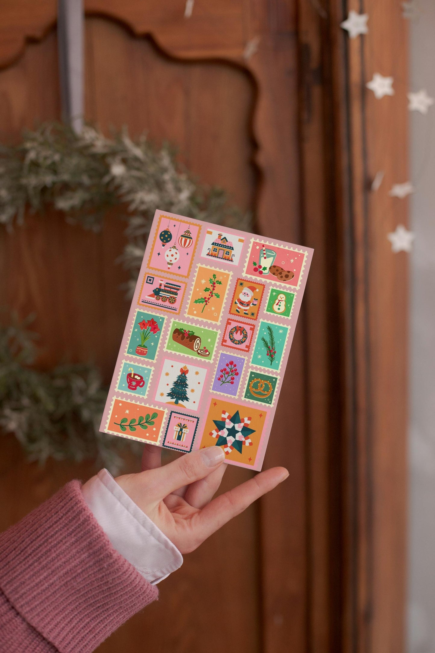 Christian Christmas Card Set of 6 Colourful Holiday Cards with Bible Verses & Nativity Designs, Faith-Based Greeting Cards, Blank Inside