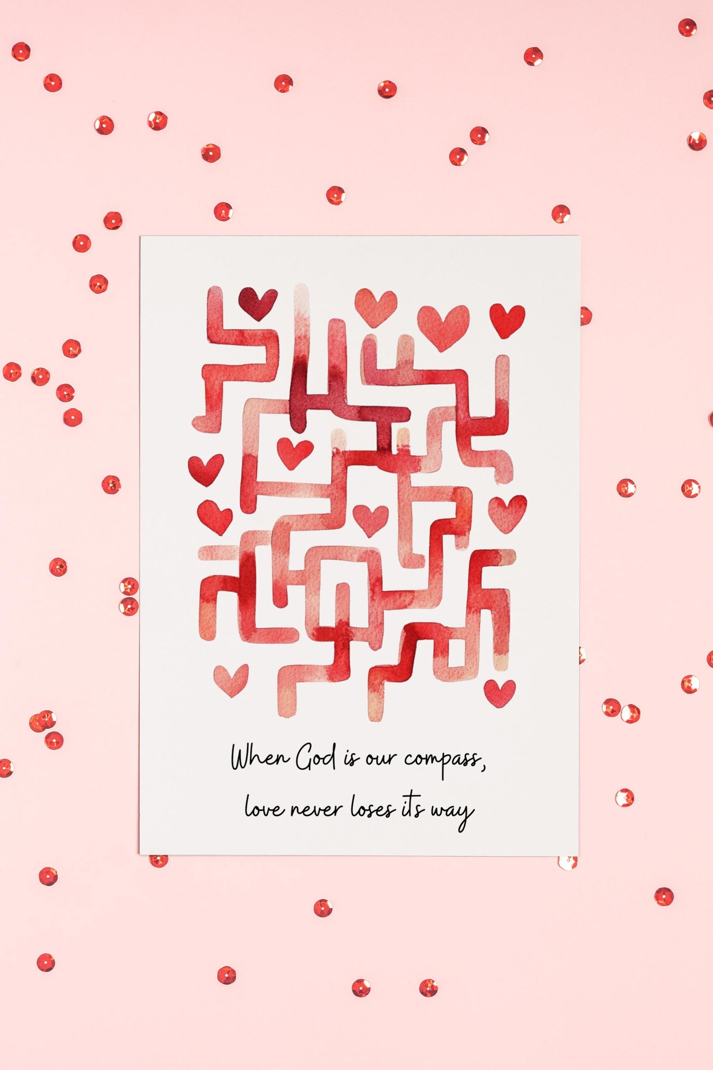 Christian Valentine's Day Card: Funny Love Card for Anniversary