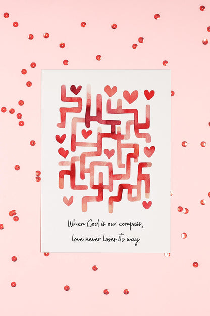 Christian Valentine's Day Card: Funny Love Card for Anniversary