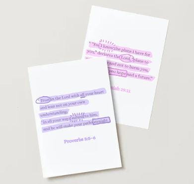 Bible Verse Wall Art Set: Modern Scripture Prints (Digital Download)