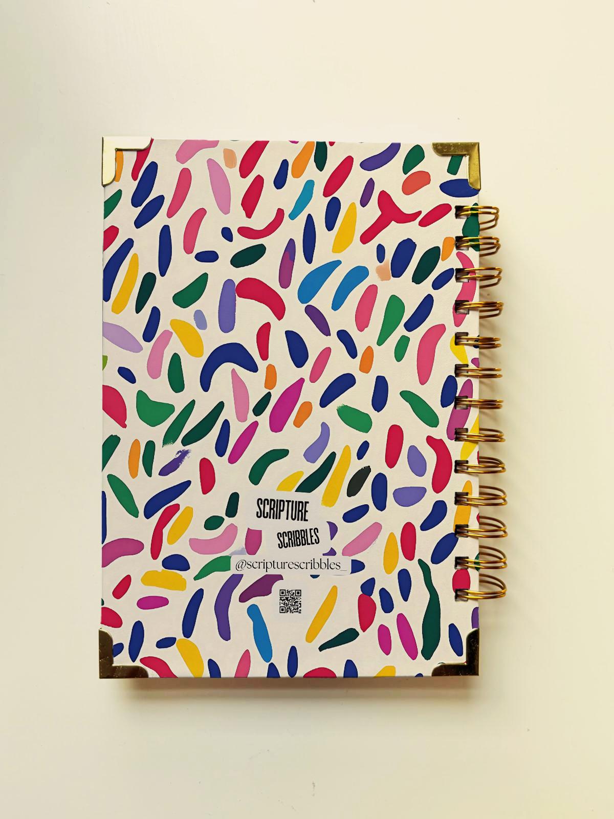 Handmade Christian Daily Verse Planner: A5 Scripture Notebook