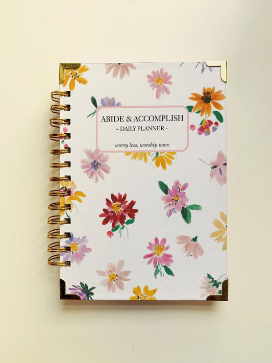 Faith planner bible study journal Christian devotional notebook scripture notepad inspirational stationery religious gift