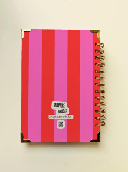 Handmade Christian Daily Planner: A5 Spiral Notebook, Goal Setting