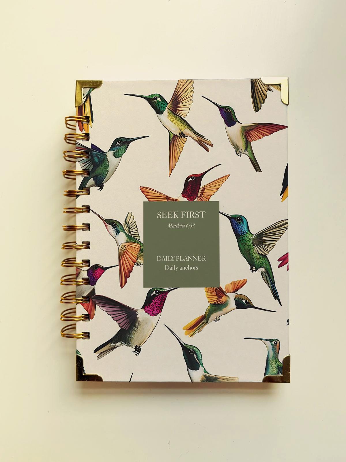 Handmade Christian Daily Verse Planner: A5 Scripture Study Journal