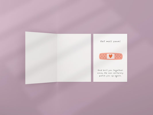 Christian Get Well Card: Scripture-Inspired Encouragement