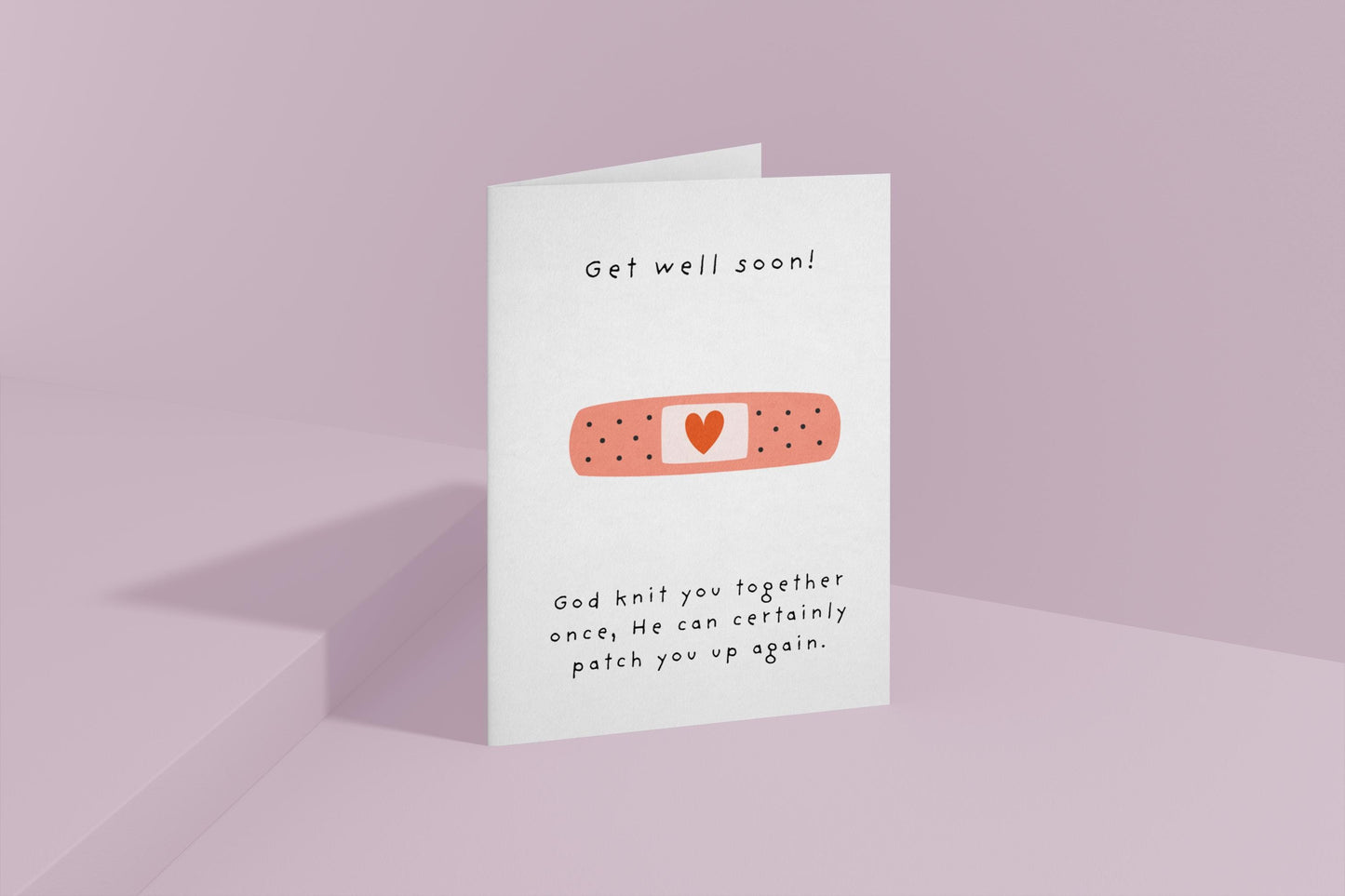 Christian Get Well Card: Scripture-Inspired Encouragement