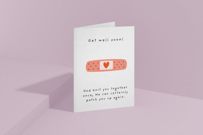 Christian Get Well Card: Scripture-Inspired Encouragement