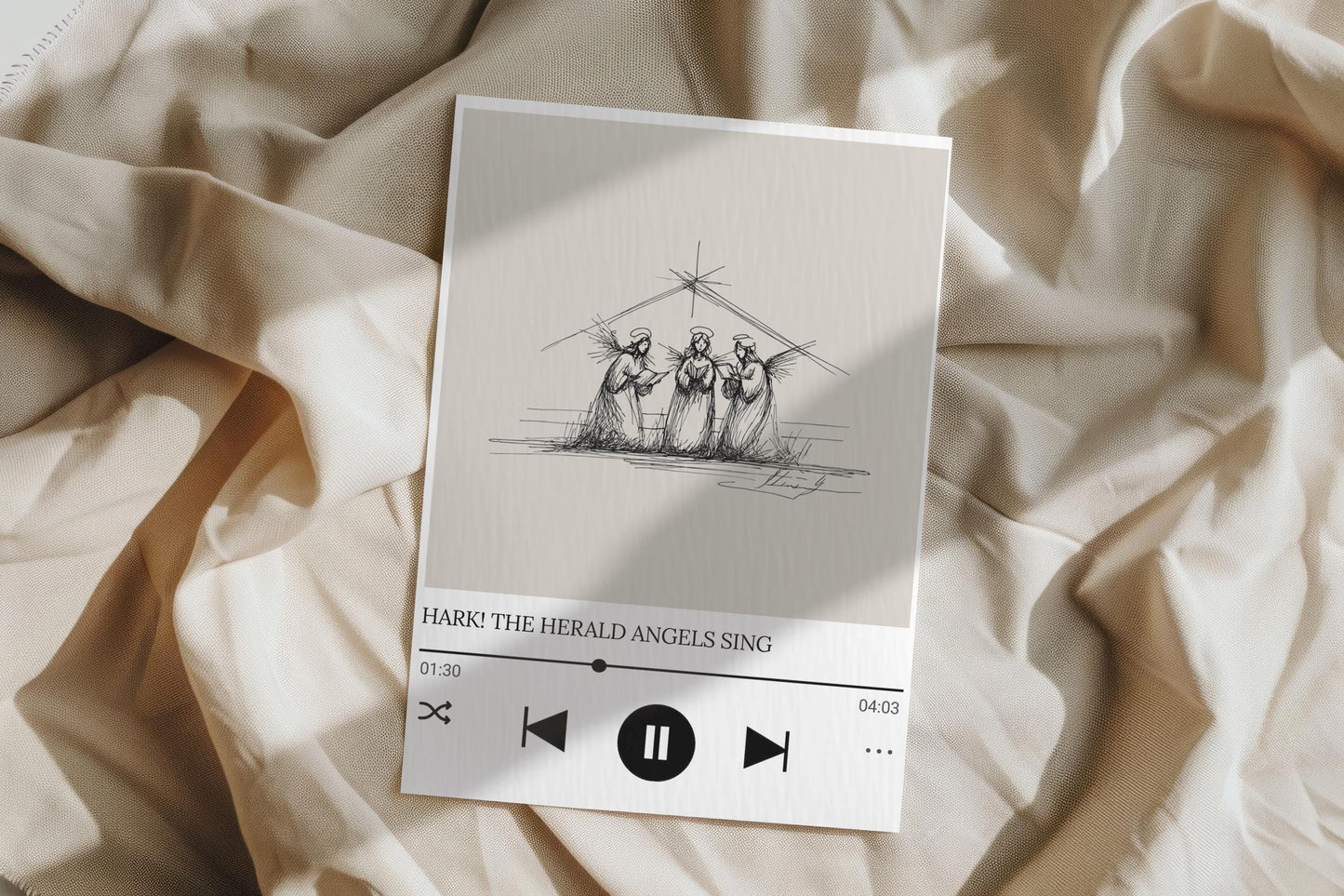 Ultimate Christmas Songs Playlist Cards | Festive Music Gift | Holiday Greeting Cards | Unique Xmas Party Favourites