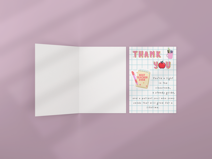 Thank You Teacher
