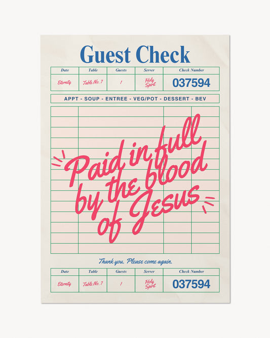 Paid in full
