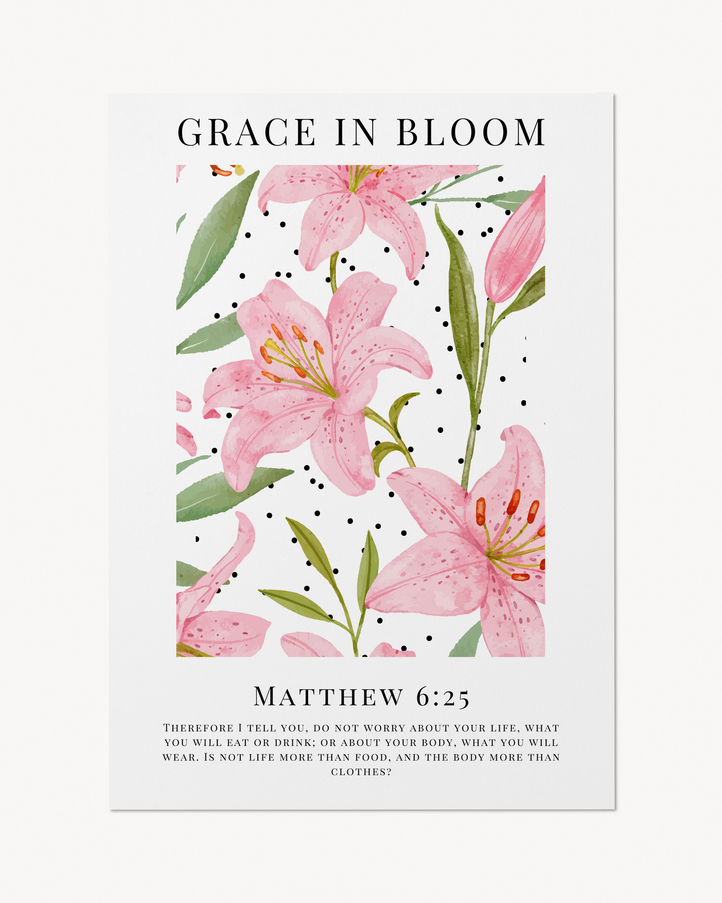 Grace in bloom