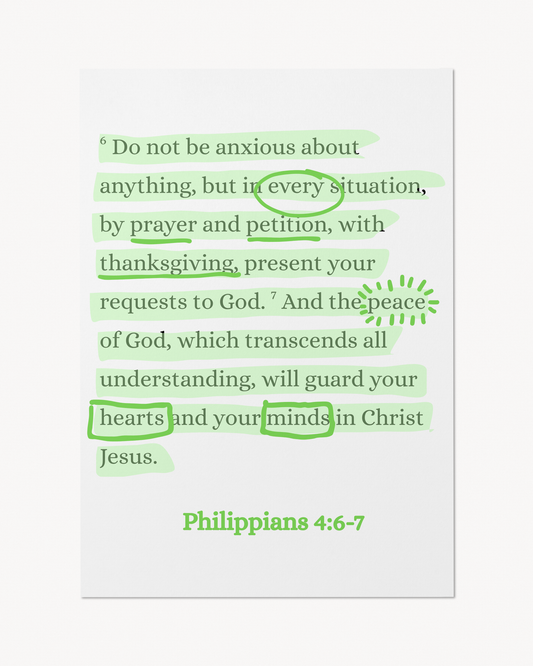 Philippians 4: 6-7