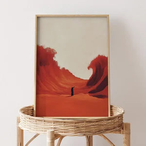 Moses Parting the Red Sea Print