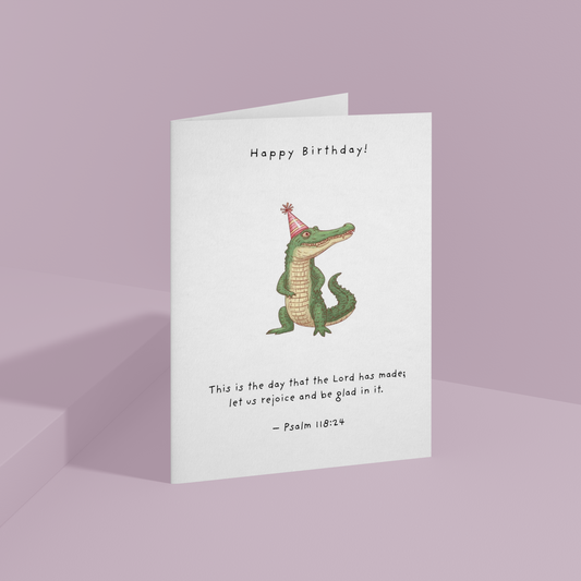 Birthday Croc