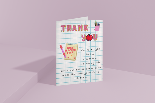 Thank You Teacher
